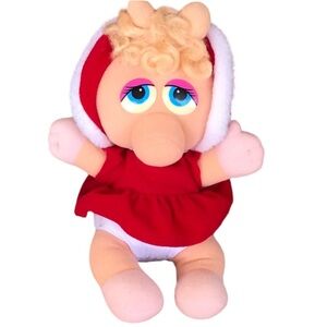Vintage 1980's 9 Inches Disney The Muppets
Miss Piggy Plush Pig Stuff Animal
